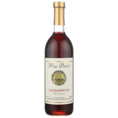 Carmel King David Sacramental Sweet Red