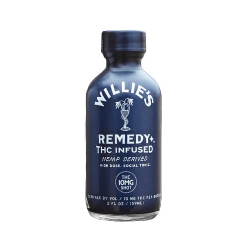 Willie's Remedy Social Tonic Non Alch Spirit Mini 10mg Delta 9 • 50 Ml