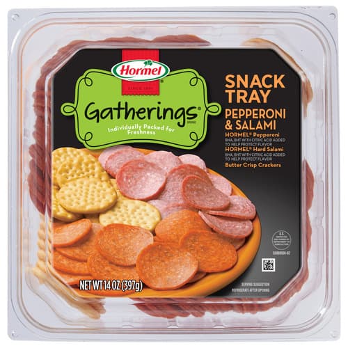 Hormel Cheese & Pepperoni Snack Tray