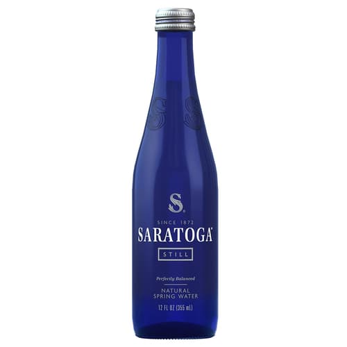 Saratoga Spring Water • Still 12oz Glass
