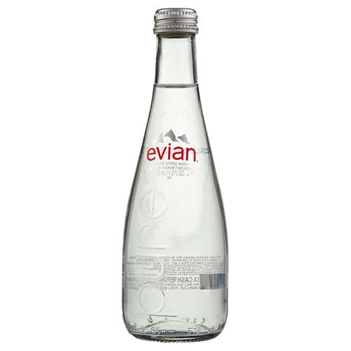 Evian Spring Water • Still Glass 330 Ml