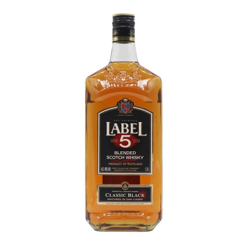Label 5 Classic Black Blended Scotch Whisky