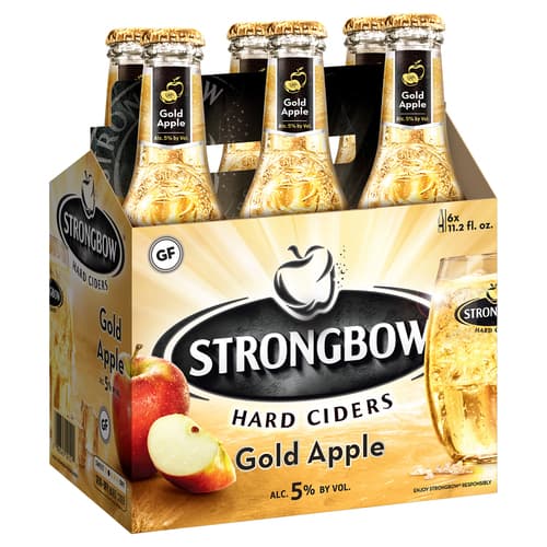Strongbow Gold Cider • 6pk Bottle
