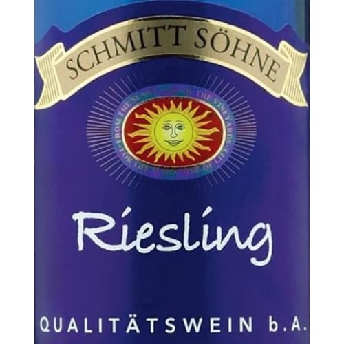 Schmitt Sohne Qba Blue Bottle Riesling
