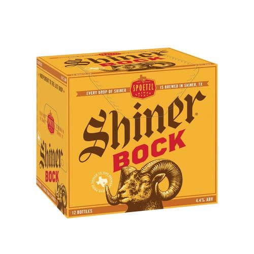 Shiner Bock 12 Pack Bottles