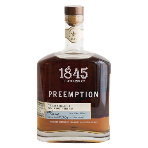Preemption Texas Straight Bourbon