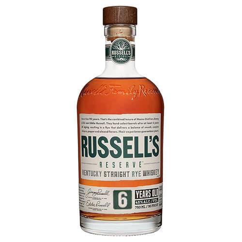 Russell Reserve 6 Year Kentucky Straight Rye Whiskey
