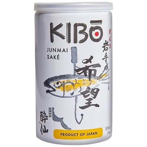 Kibo Junmai Sake Can
