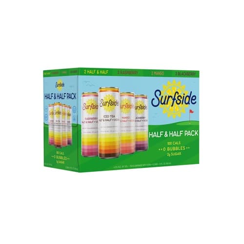 Surfside Cocktails • Half & Half 8pk-12oz