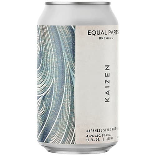 Equal Parts Kaizen Rice Lager • Cans