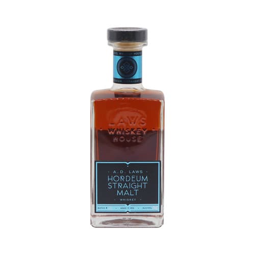 A.d. Laws Hordeum Straight Malt Whiskey 6 / Case