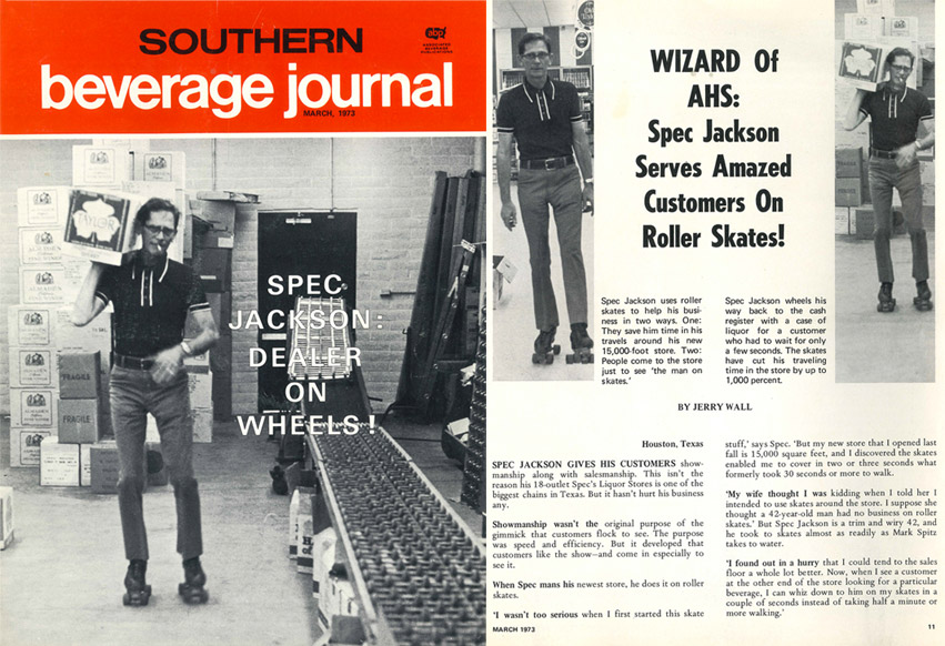 Southern Beverage Journal cover and article